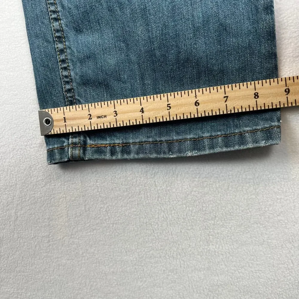 Levis 559 Jeans Mens 38x32 Blue Relaxed Straight Mid‎ Rise Medium Wash Denim Y2K